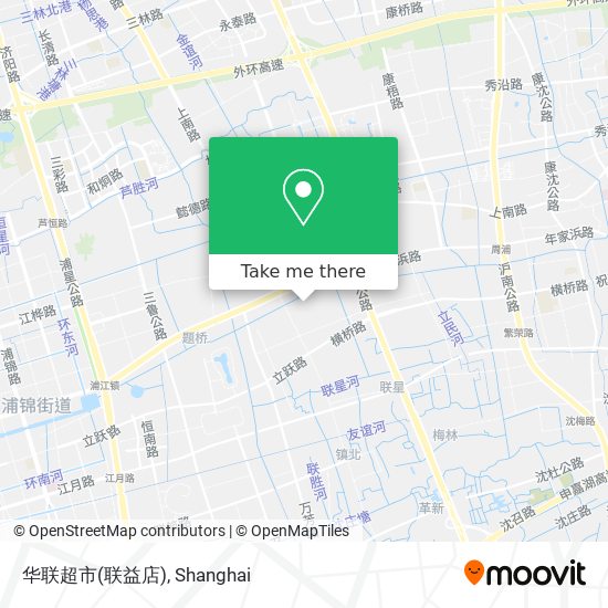 华联超市(联益店) map