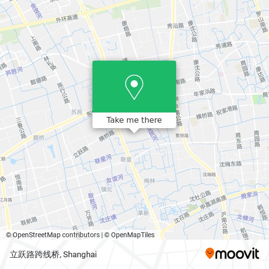 立跃路跨线桥 map