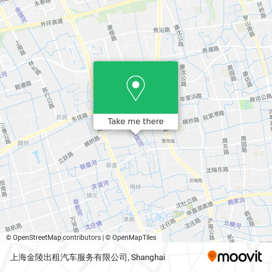 上海金陵出租汽车服务有限公司 map