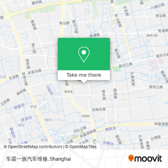 车霸一族汽车维修 map