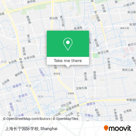 上海长宁国际学校 map