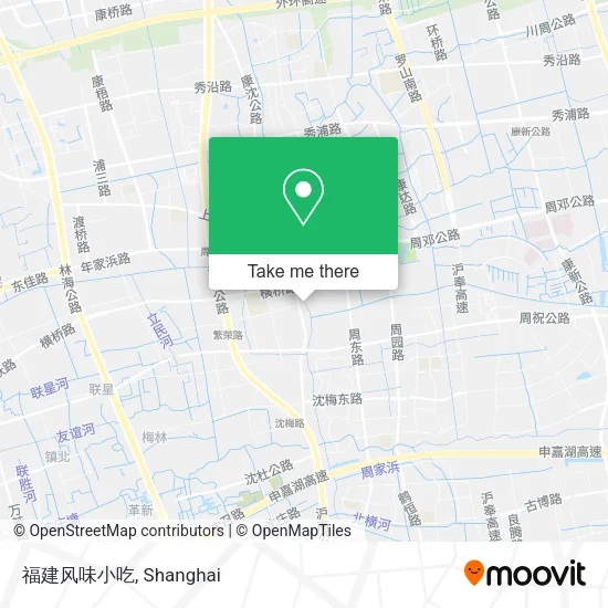 福建风味小吃 map