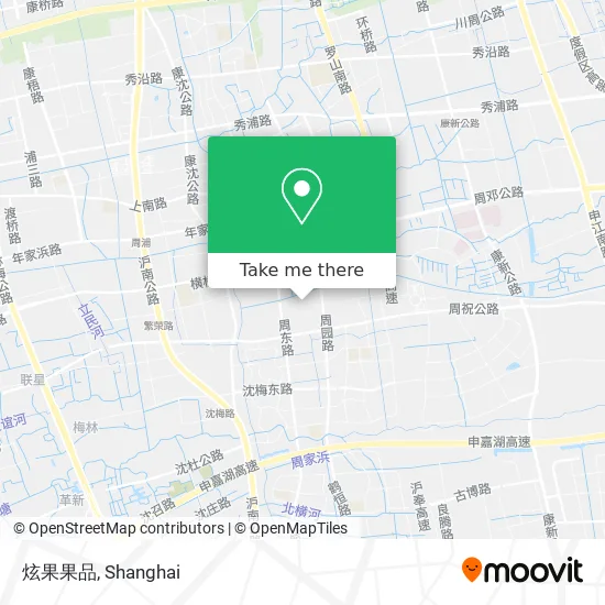 炫果果品 map