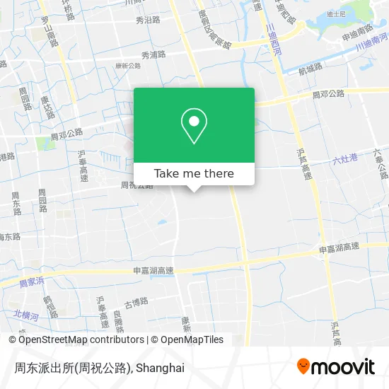 周东派出所(周祝公路) map