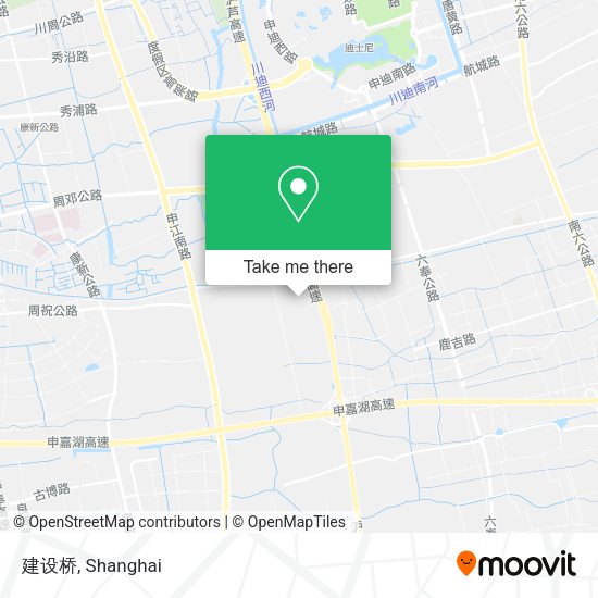 建设桥 map