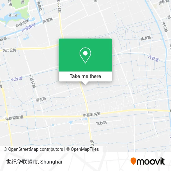 世纪华联超市 map
