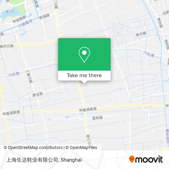 上海生达鞋业有限公司 map
