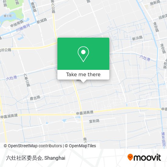六灶社区委员会 map