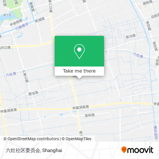 六灶社区委员会 map