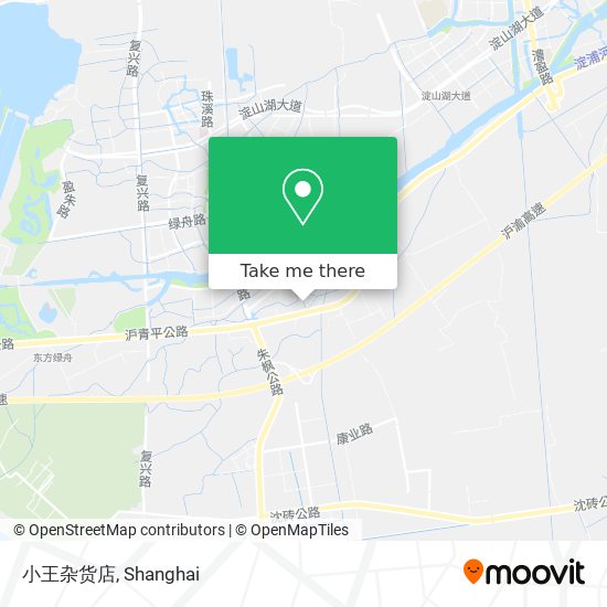 小王杂货店 map