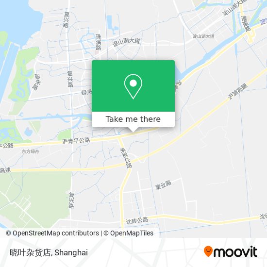 晓叶杂货店 map