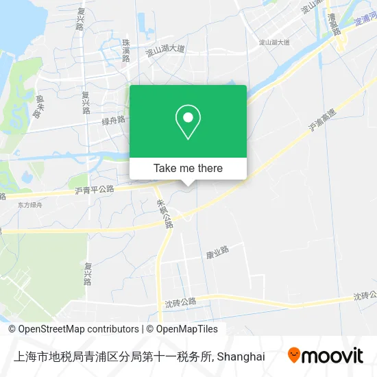 上海市地税局青浦区分局第十一税务所 map