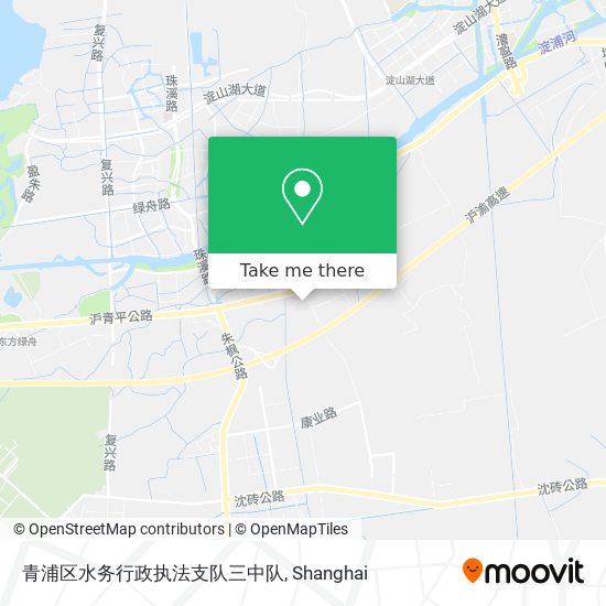青浦区水务行政执法支队三中队 map