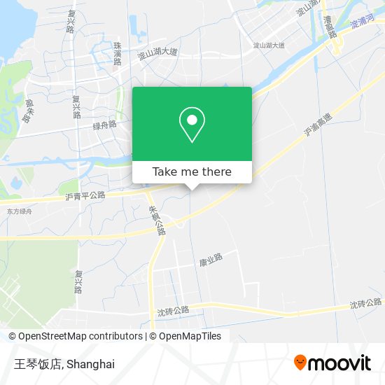 王琴饭店 map