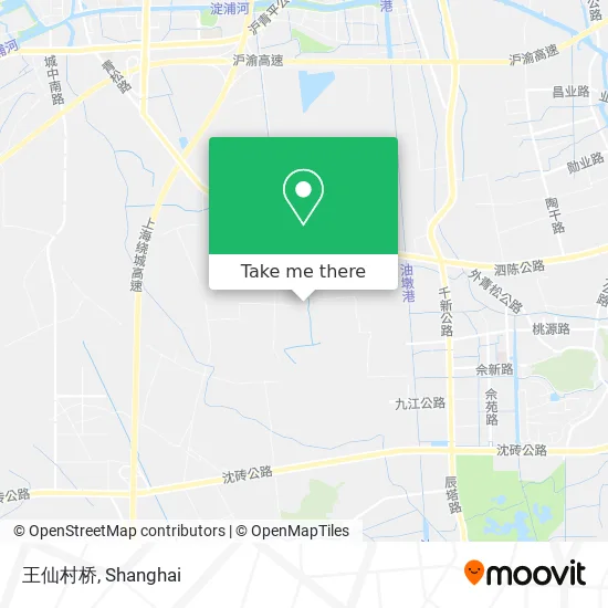王仙村桥 map