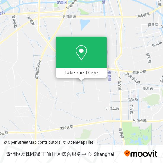 青浦区夏阳街道王仙社区综合服务中心 map