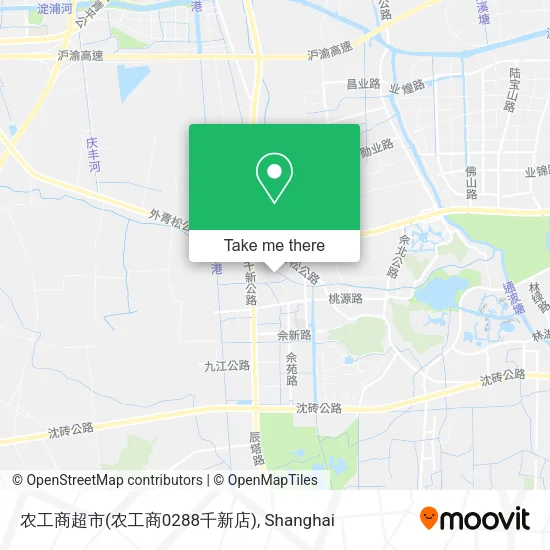 农工商超市(农工商0288千新店) map