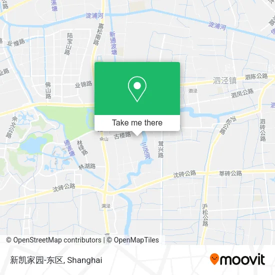 新凯家园-东区 map