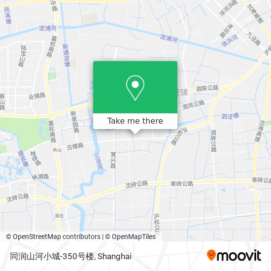 同润山河小城-350号楼 map