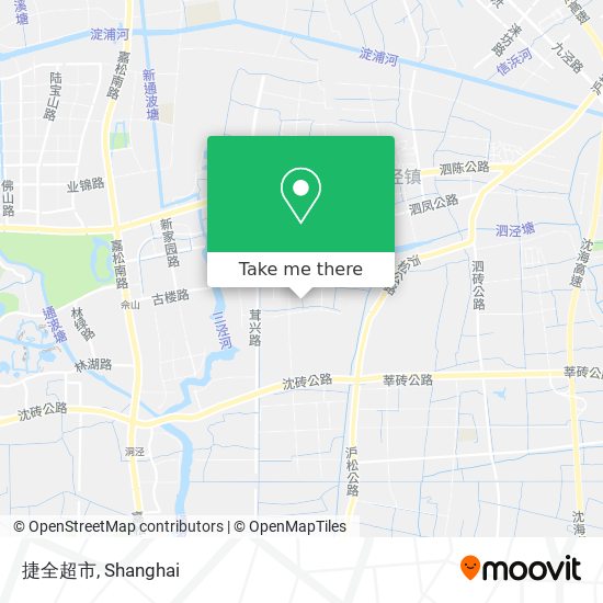 捷全超市 map