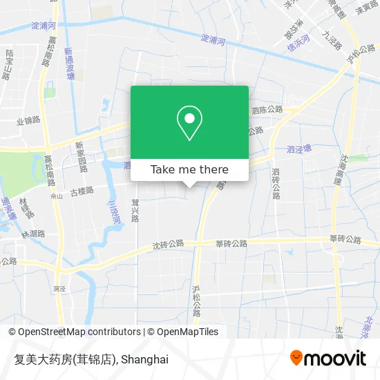 复美大药房(茸锦店) map