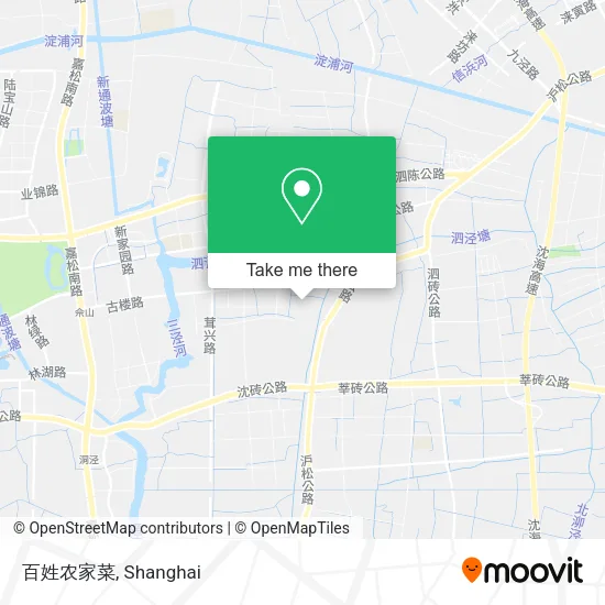 百姓农家菜 map