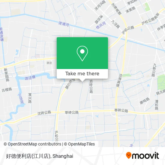 好德便利店(江川店) map