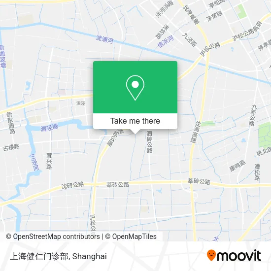 上海健仁门诊部 map
