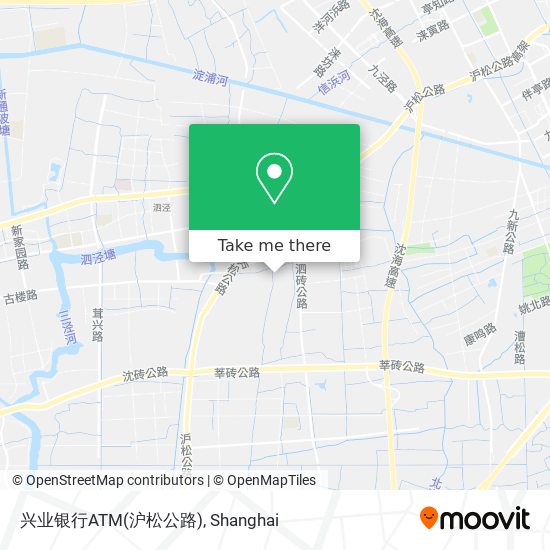 兴业银行ATM(沪松公路) map