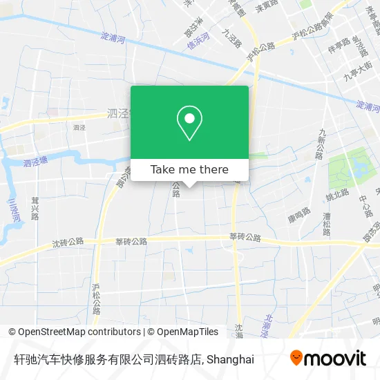 轩驰汽车快修服务有限公司泗砖路店 map