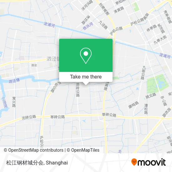 松江钢材城分会 map