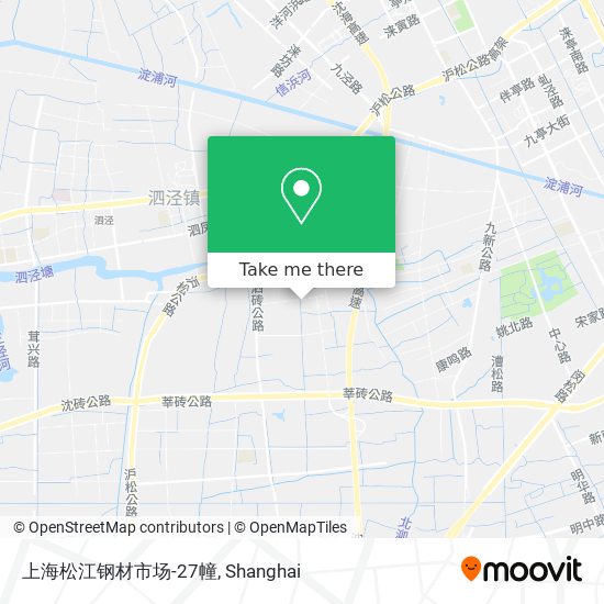 上海松江钢材市场-27幢 map