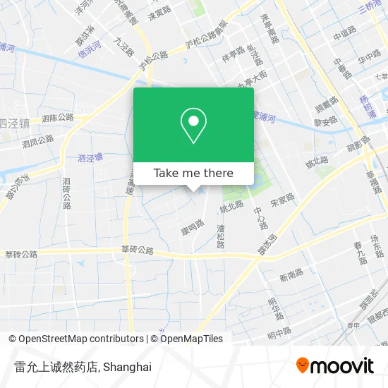 雷允上诚然药店 map