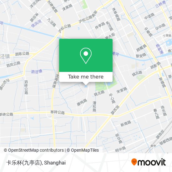 卡乐杯(九亭店) map