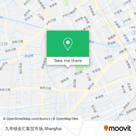 九亭镇金汇集贸市场 map