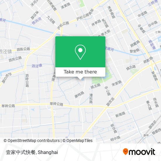 壹家中式快餐 map