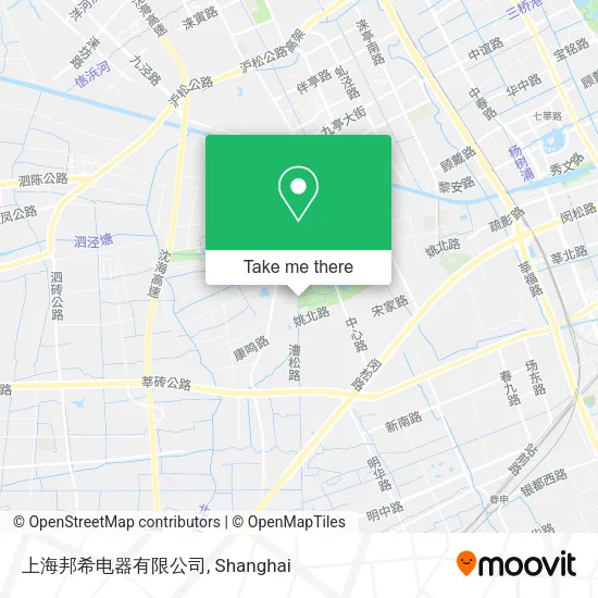 上海邦希电器有限公司 map