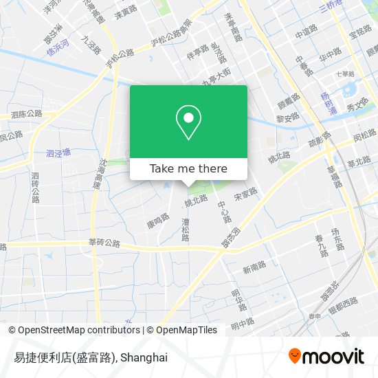 易捷便利店(盛富路) map