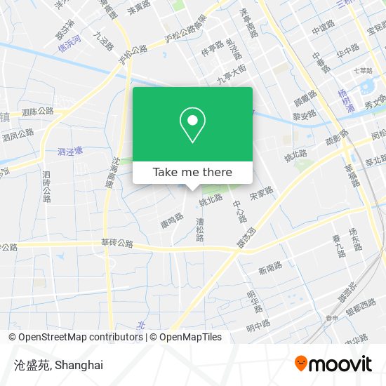 沧盛苑 map