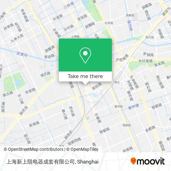 上海新上阻电器成套有限公司 map