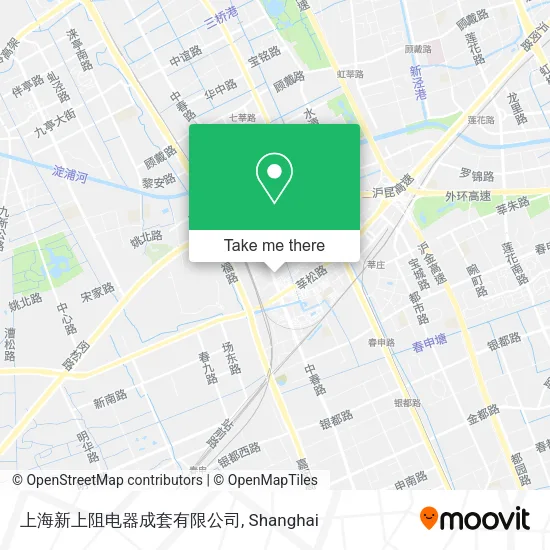 上海新上阻电器成套有限公司 map