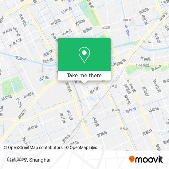 启德学校 map