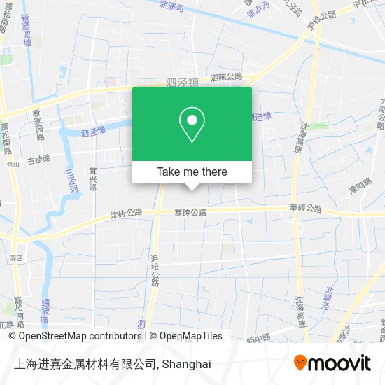 上海进嘉金属材料有限公司 map