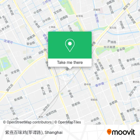 紫燕百味鸡(莘谭路) map