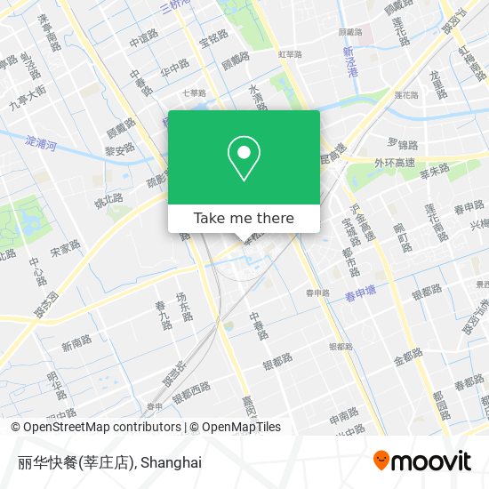 丽华快餐(莘庄店) map
