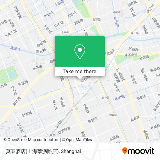 莫泰酒店(上海莘沥路店) map