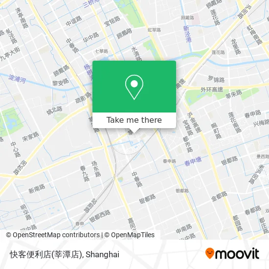 快客便利店(莘潭店) map