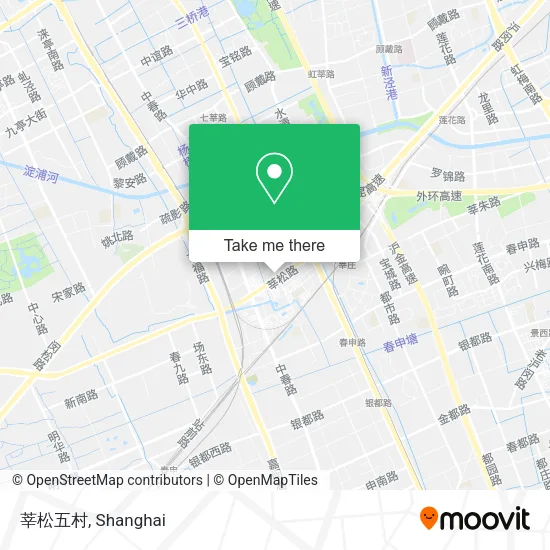 莘松五村 map
