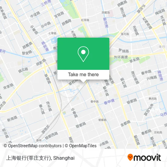 上海银行(莘庄支行) map