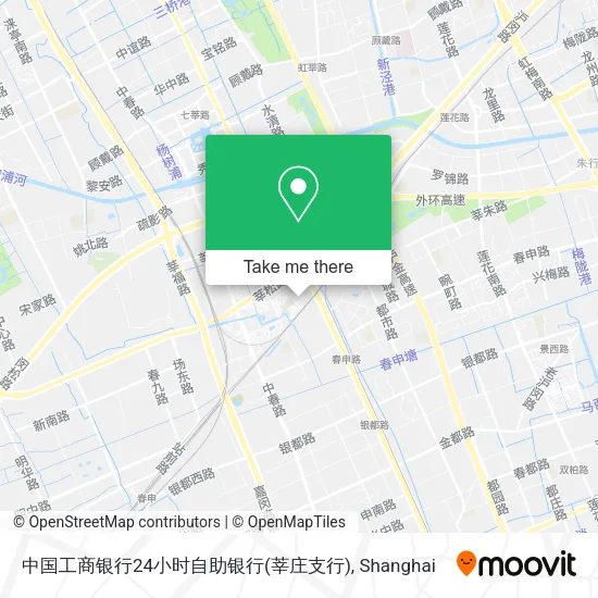 中国工商银行24小时自助银行(莘庄支行) map